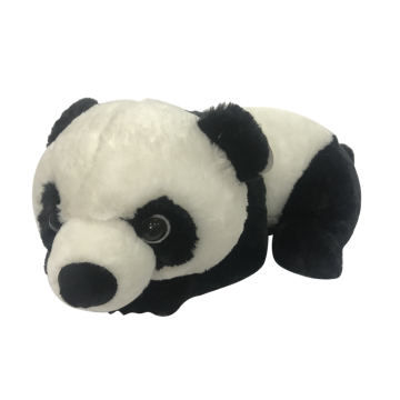 Panda De Pelúcia Deitada Na Frente